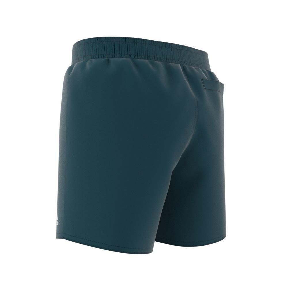 Kids Classic Badge of Sport Swim Shorts, Turquoise, , large image number 11