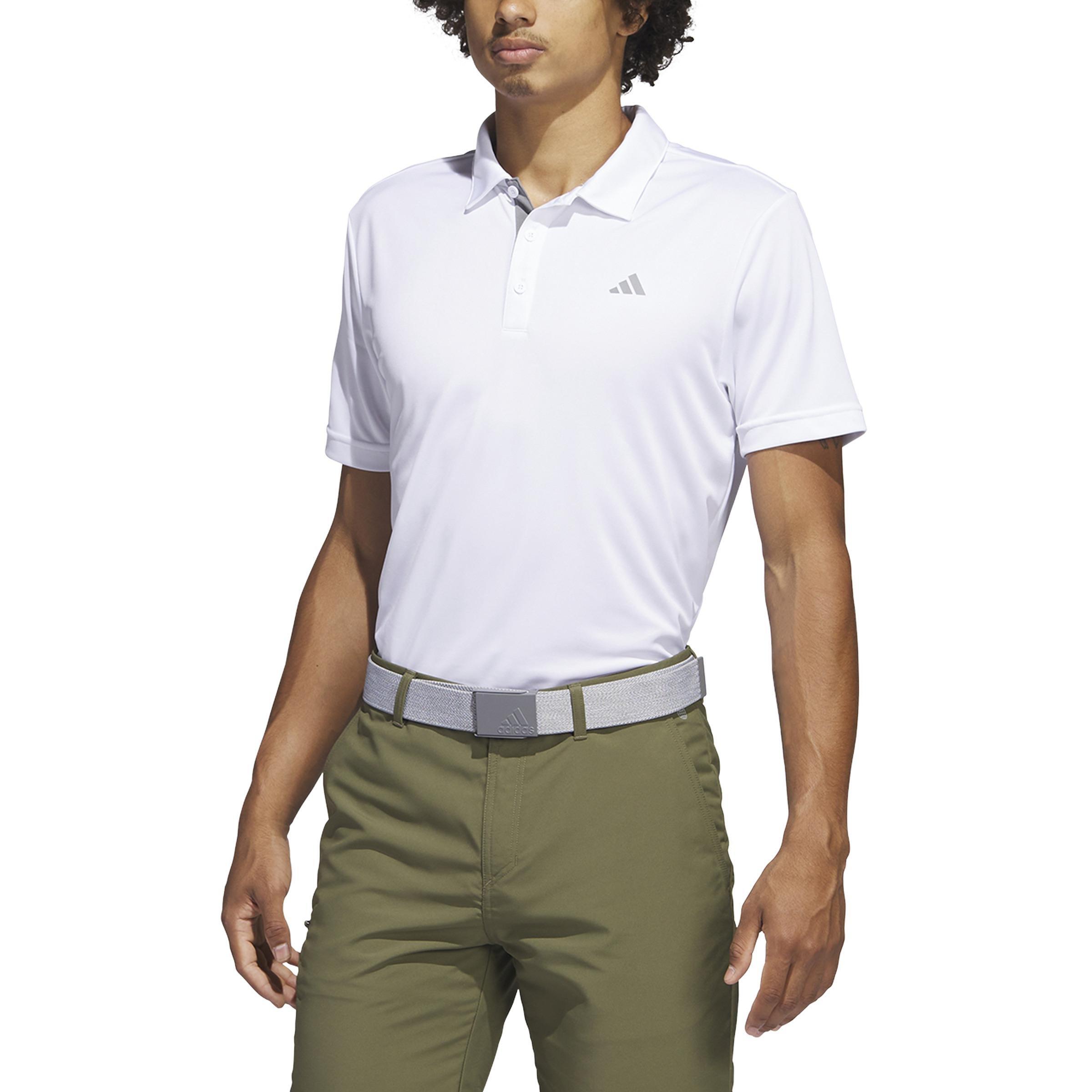 Men Drive Golf Polo Shirt, White, A901_ONE, large image number 0