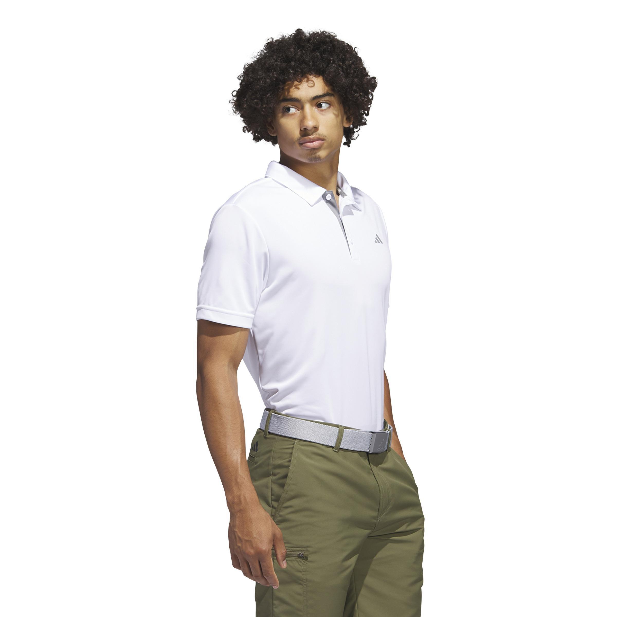 Men Drive Golf Polo Shirt, White, A901_ONE, large image number 1