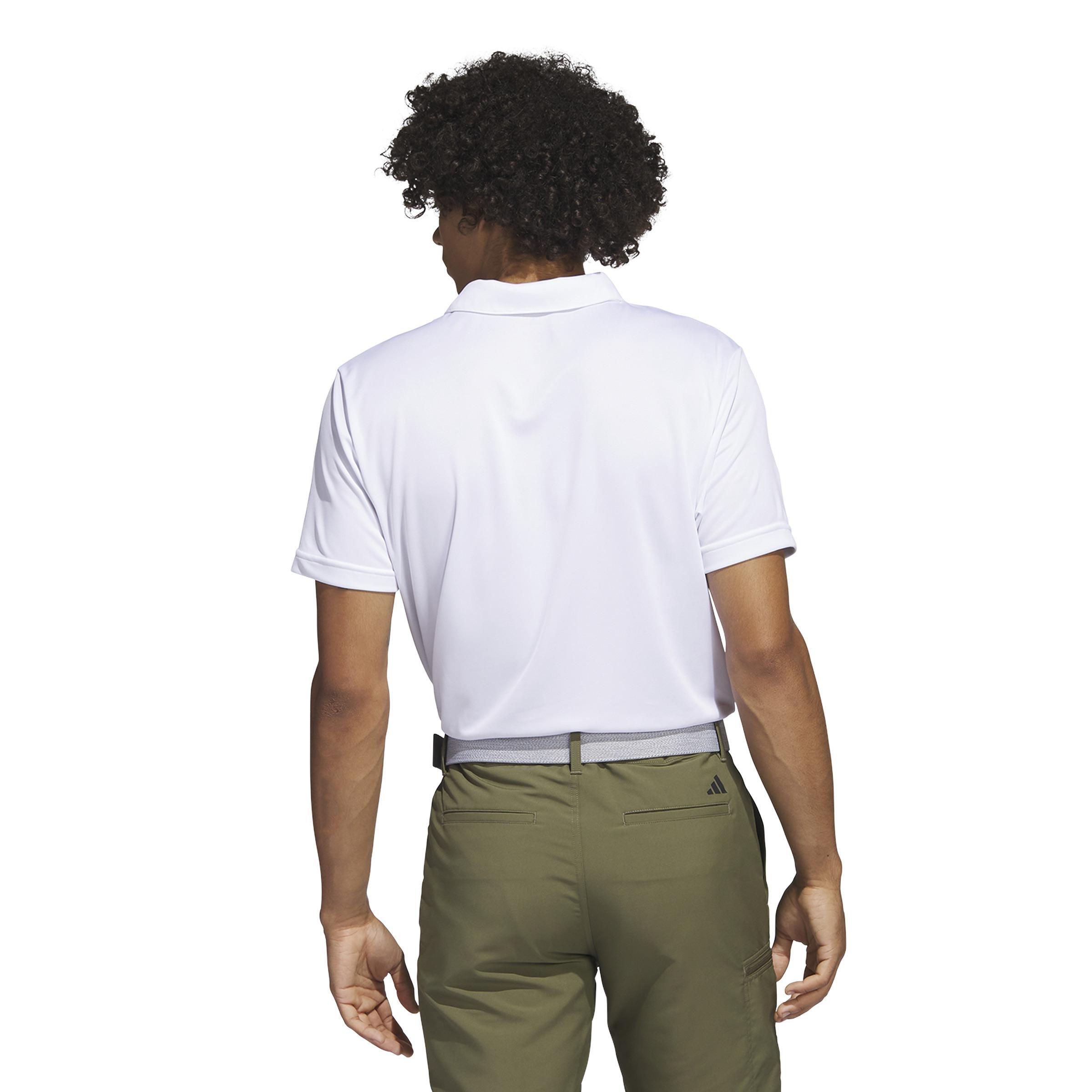 Men Drive Golf Polo Shirt, White, A901_ONE, large image number 2