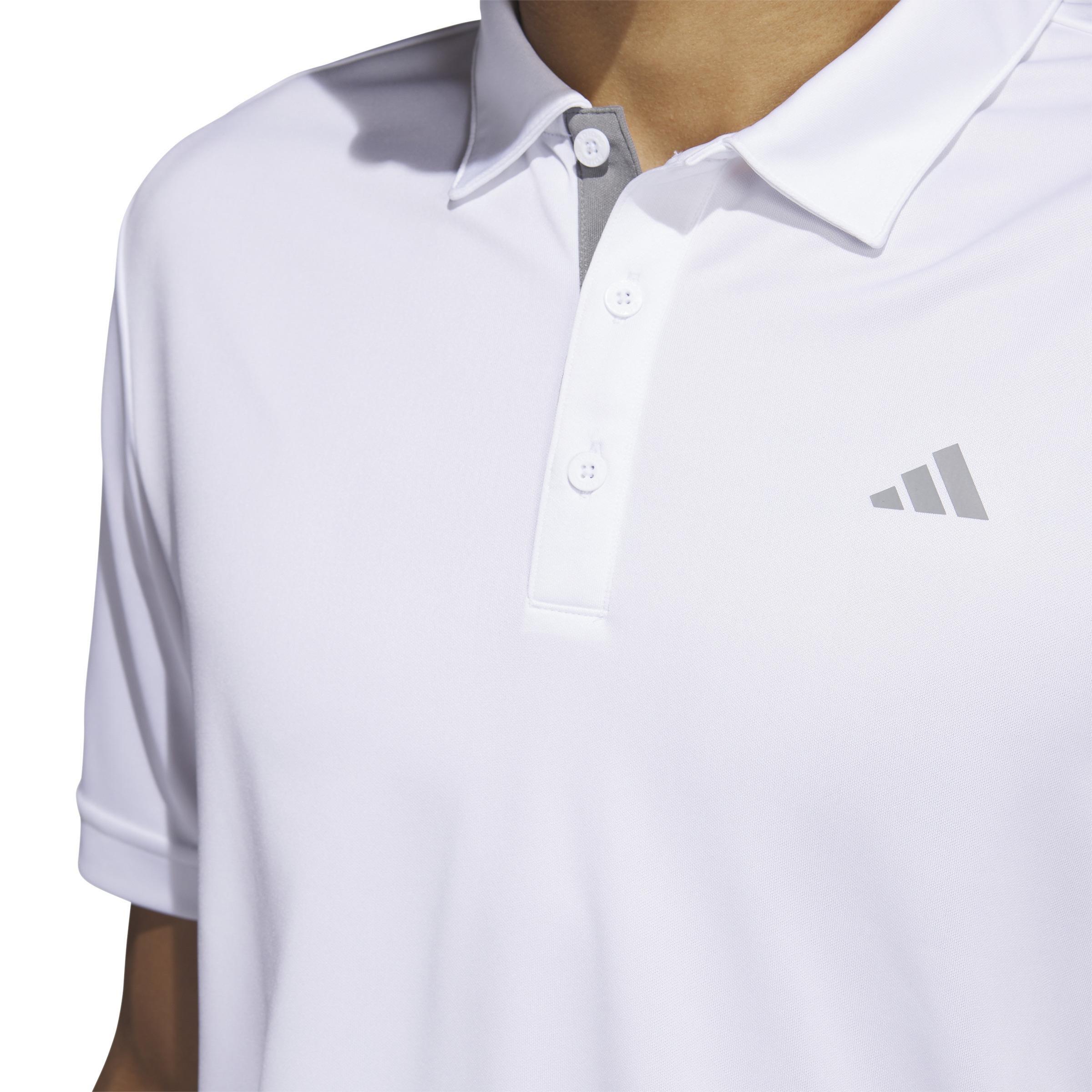 Men Drive Golf Polo Shirt, White, A901_ONE, large image number 3