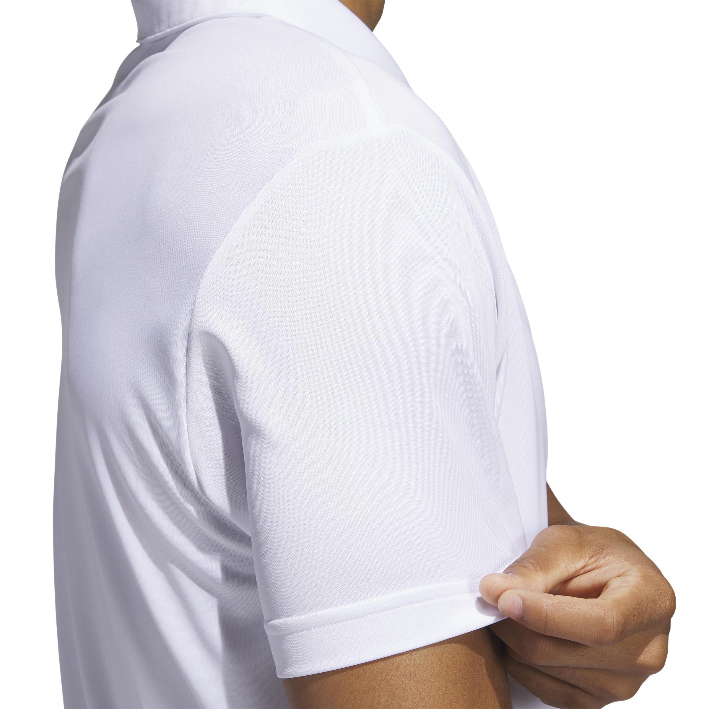 Men Drive Golf Polo Shirt, White, A901_ONE, large image number 4