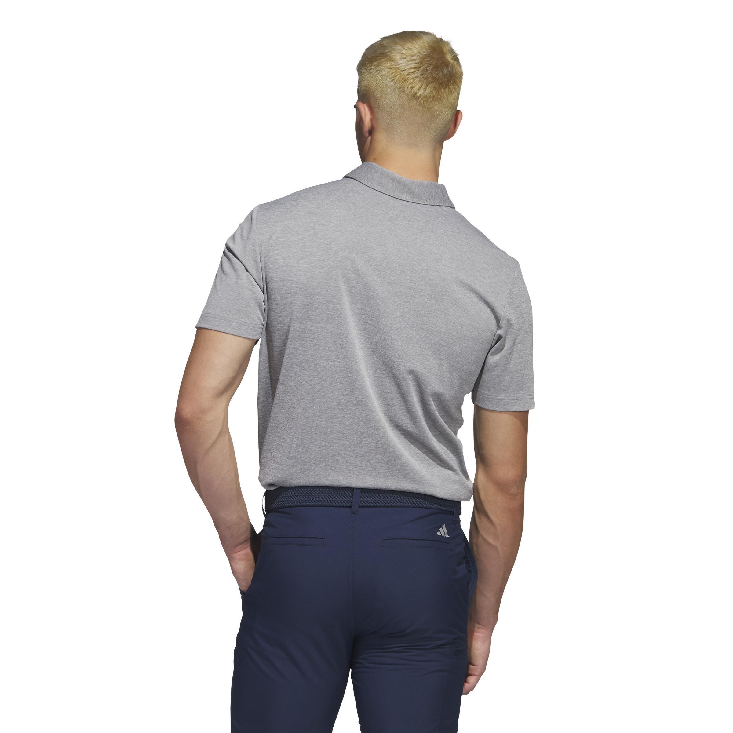 Drive Heather Golf Polo Shirt, Grey, A901_ONE, large image number 2