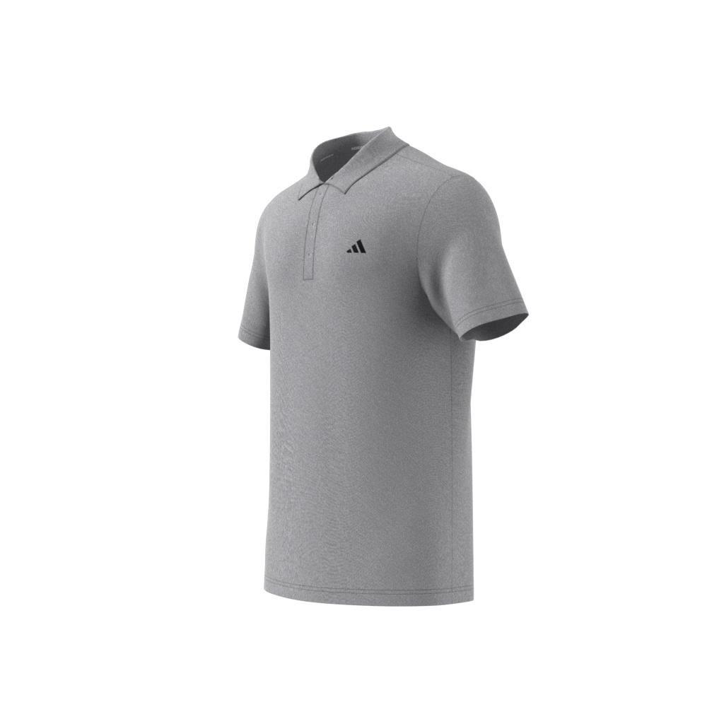 Men Drive Heather Golf Polo Shirt, Grey, A901_ONE, large image number 4