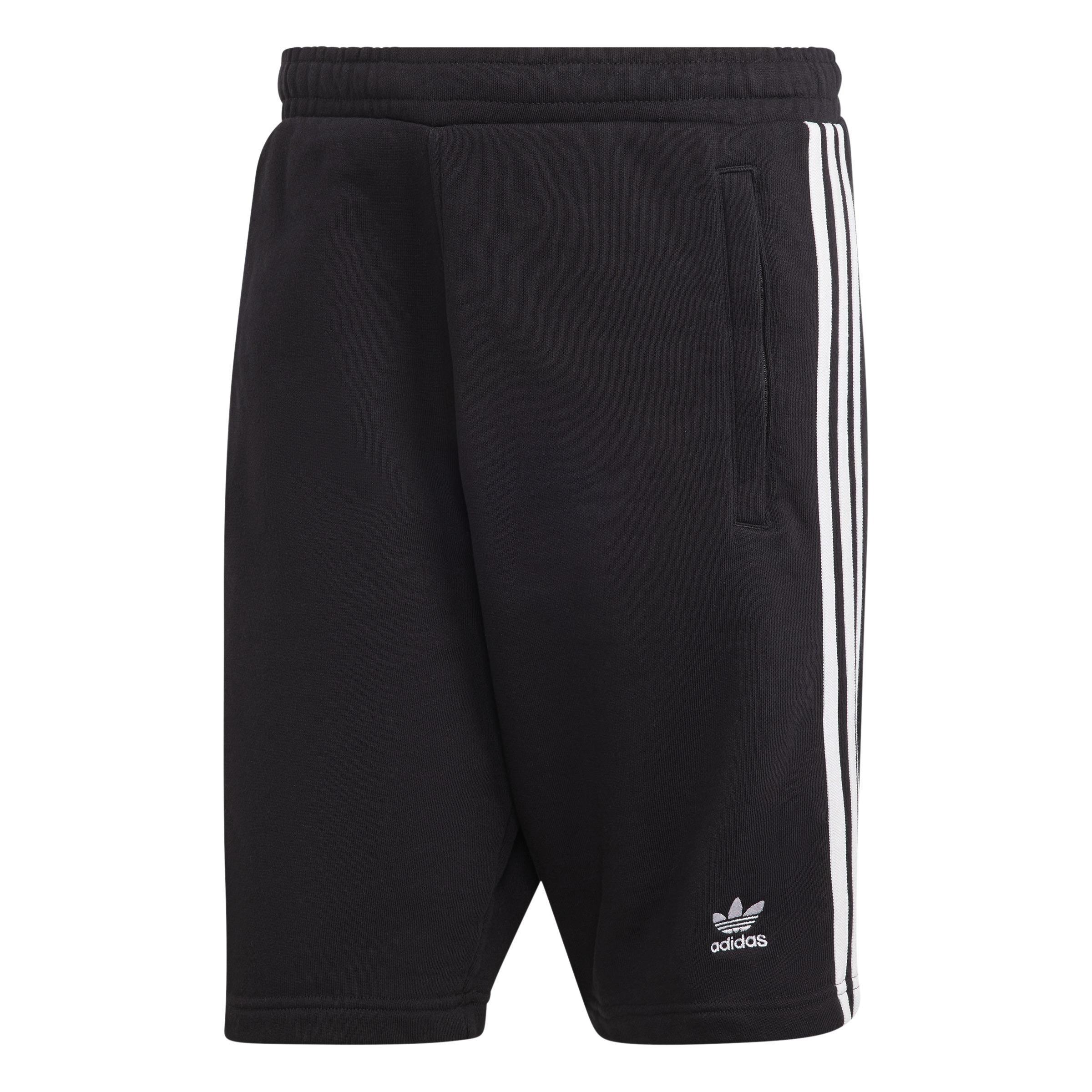 Adicolor Classics 3-Stripes Sweat Shorts, Black, , large image number 0