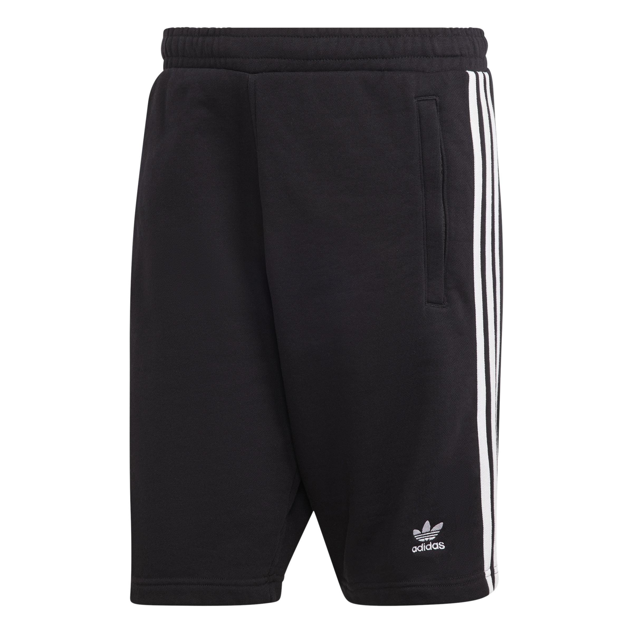 Adicolor Classics 3-Stripes Sweat Shorts, Black, , large image number 1