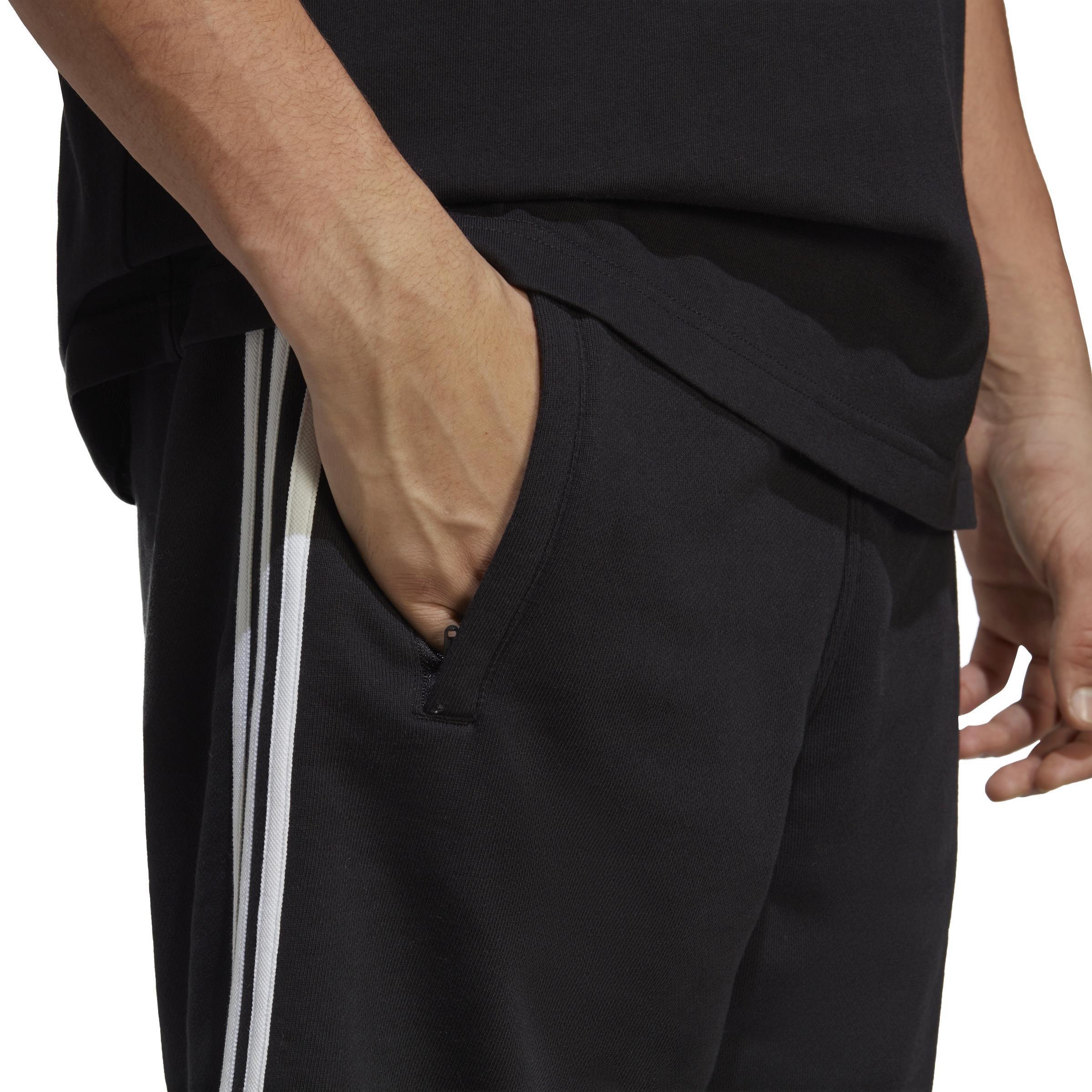 Adicolor Classics 3-Stripes Sweat Shorts, Black, , large image number 3
