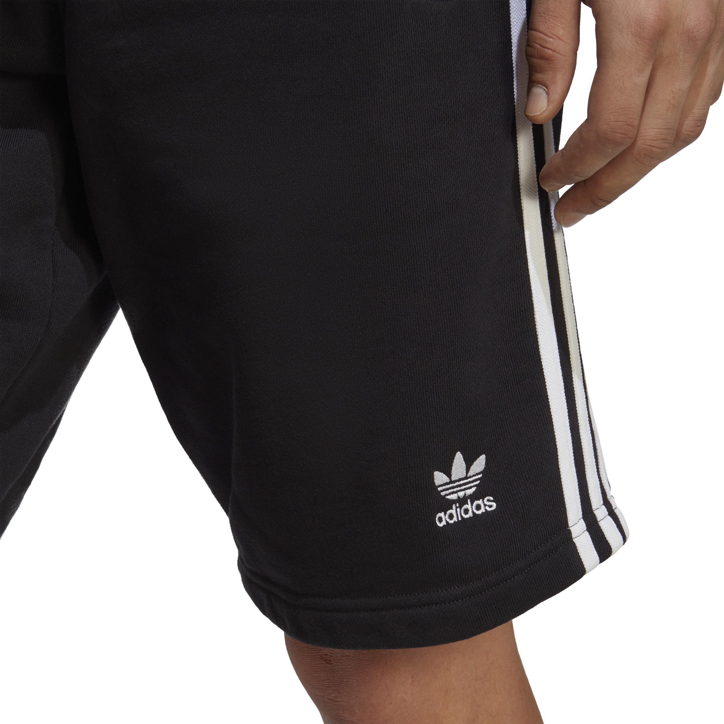 Adicolor Classics 3-Stripes Sweat Shorts, Black, A901_ONE, large image number 4