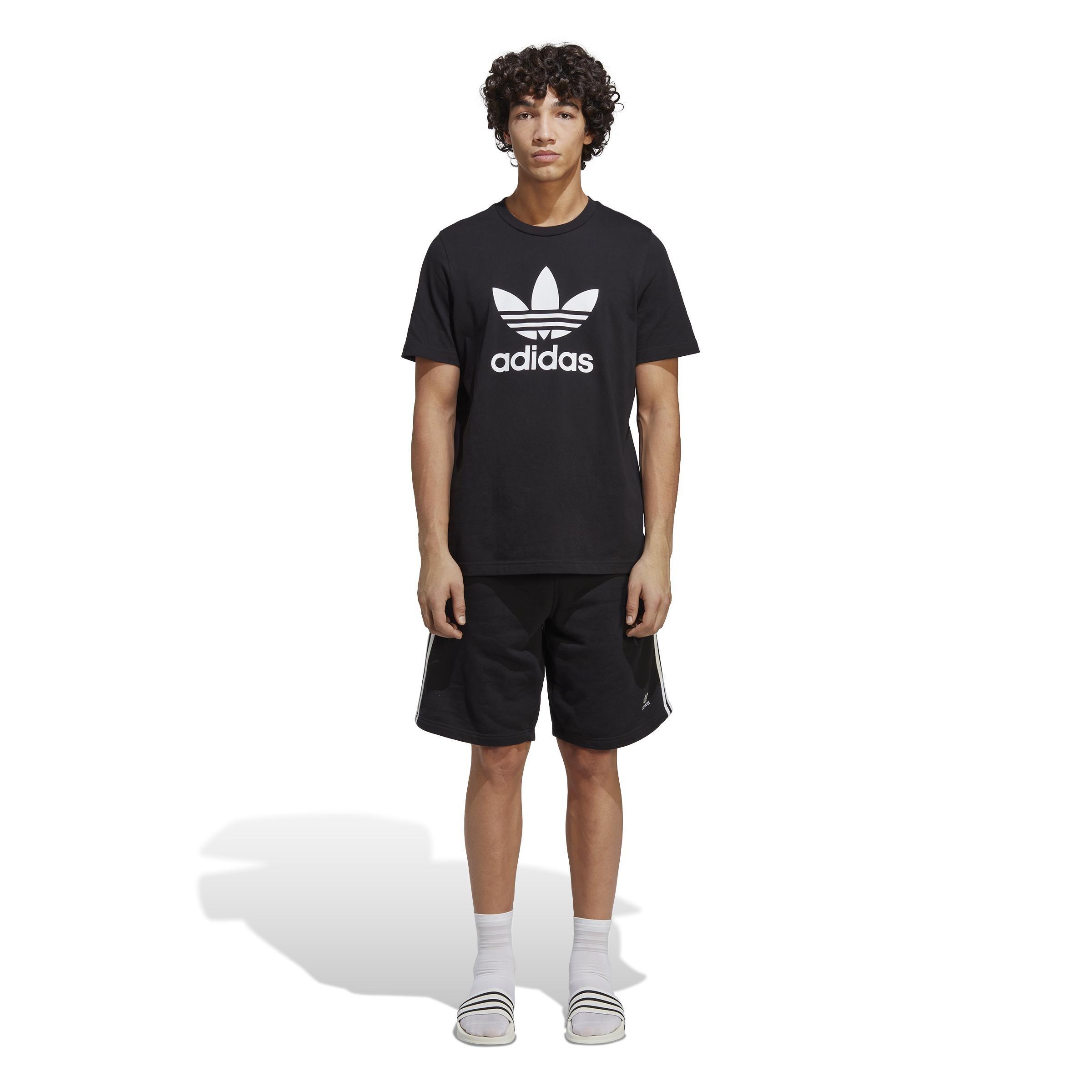 Adicolor Classics 3-Stripes Sweat Shorts, Black, A901_ONE, large image number 7