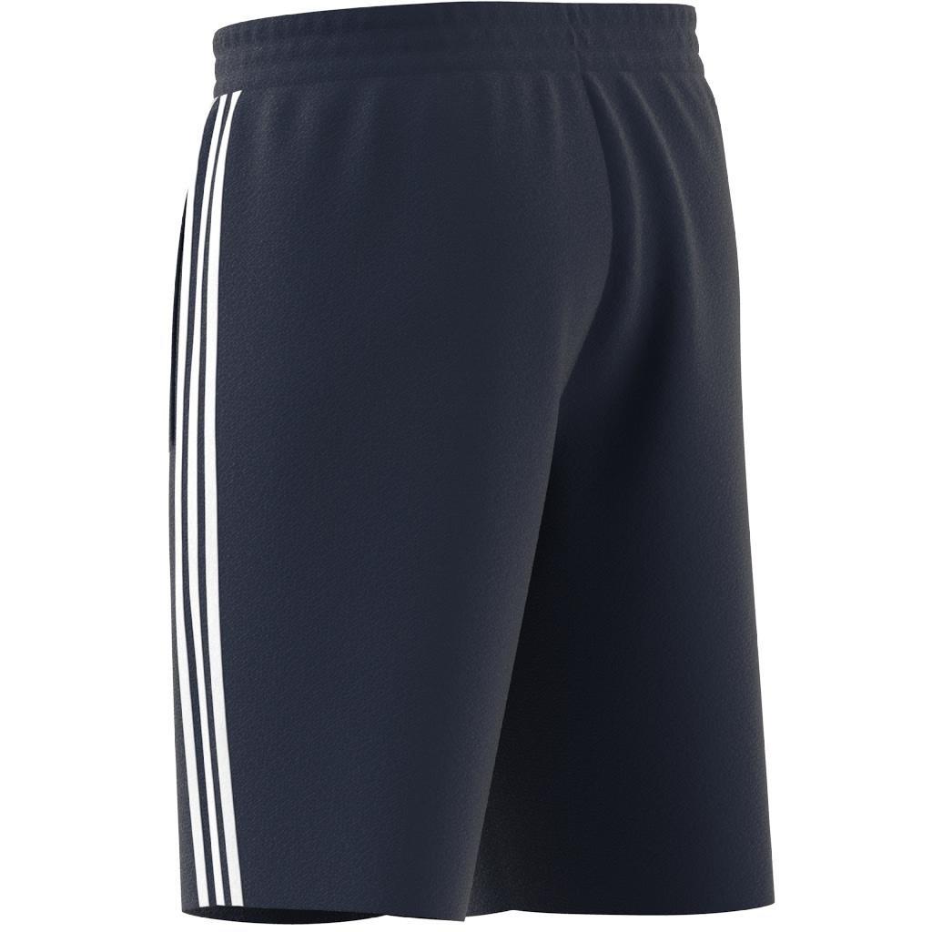 Adicolor Classics 3-Stripes Sweat Shorts, Blue, A901_ONE, large image number 6