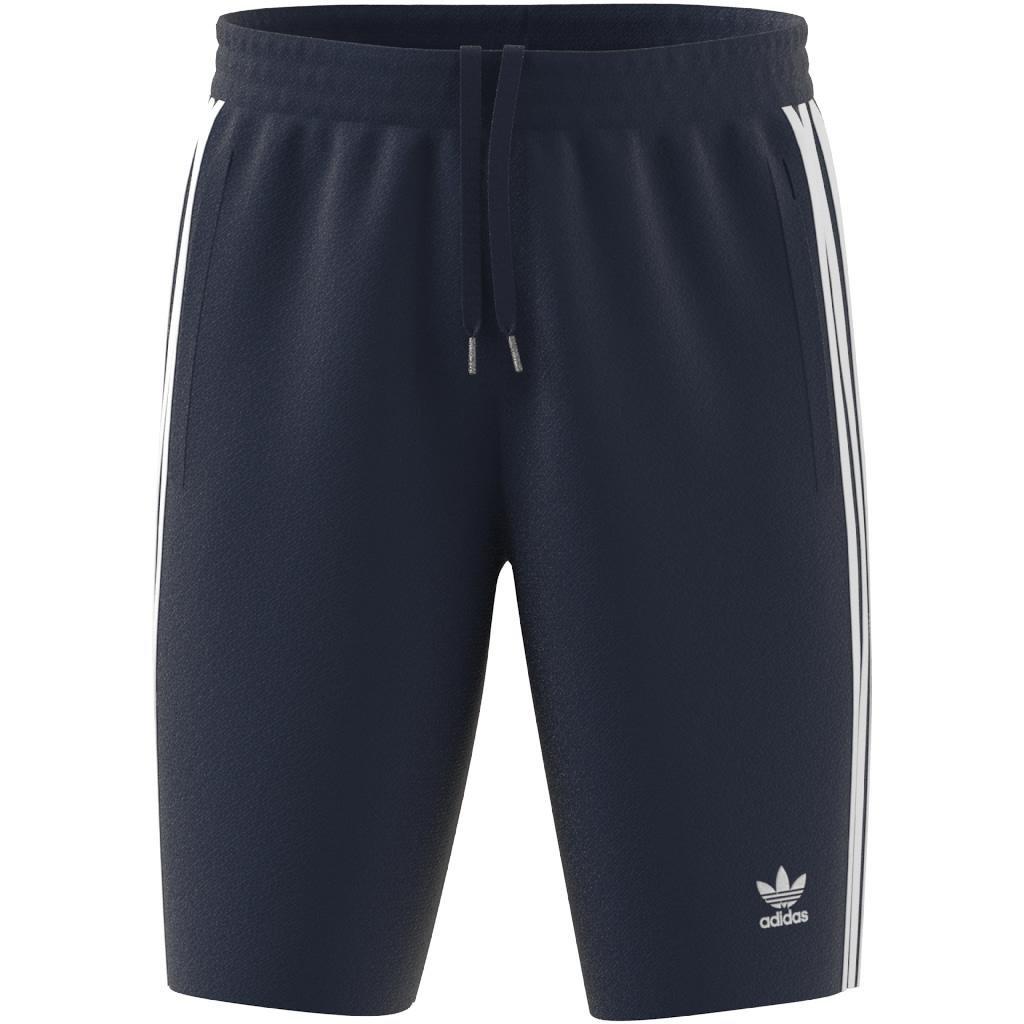 Adicolor Classics 3-Stripes Sweat Shorts, Blue, A901_ONE, large image number 8