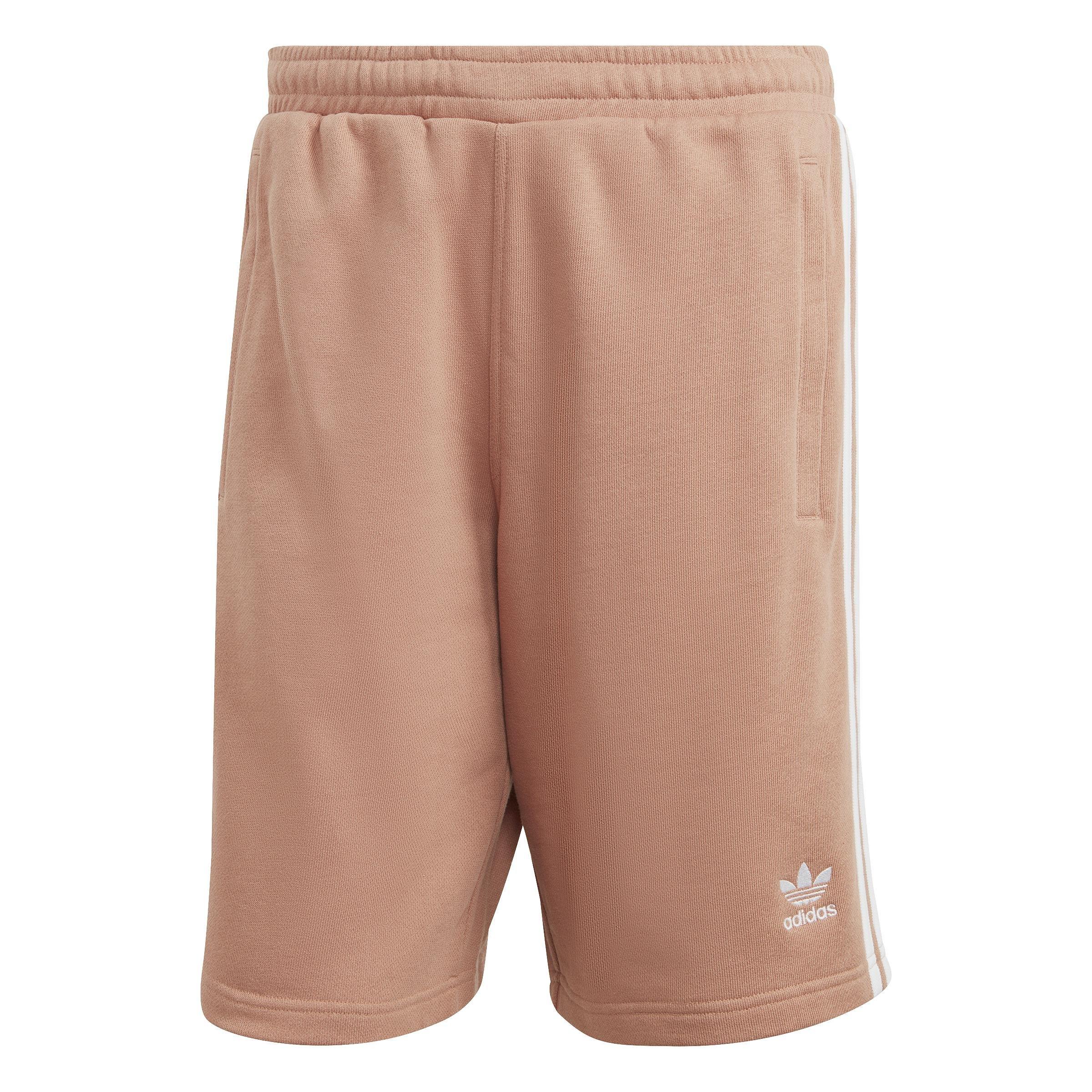 Adicolor Classics 3-Stripes Sweat Shorts, Brown, A901_ONE, large image number 0