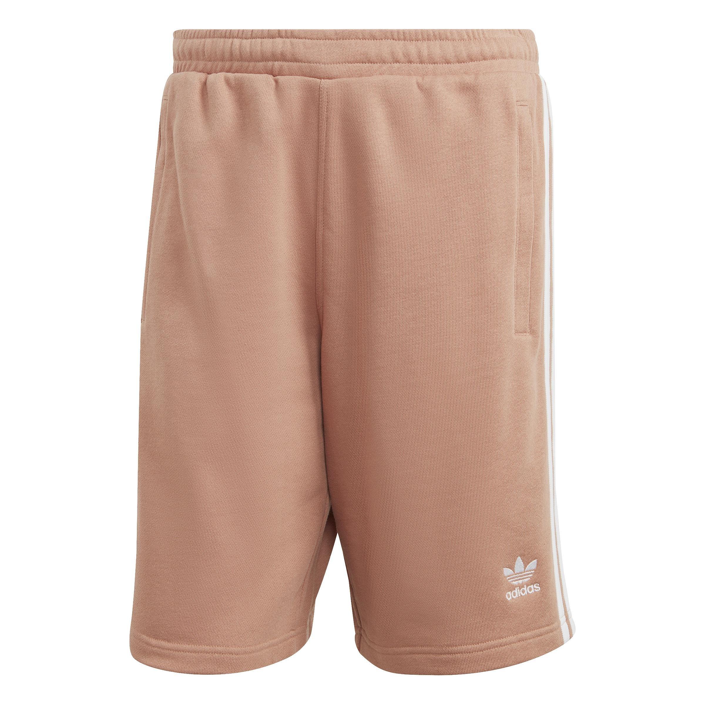 Adicolor Classics 3-Stripes Sweat Shorts, Brown, A901_ONE, large image number 1