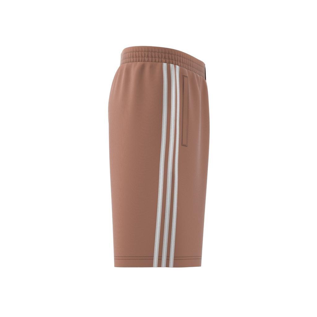 Adicolor Classics 3-Stripes Sweat Shorts, Brown, A901_ONE, large image number 9