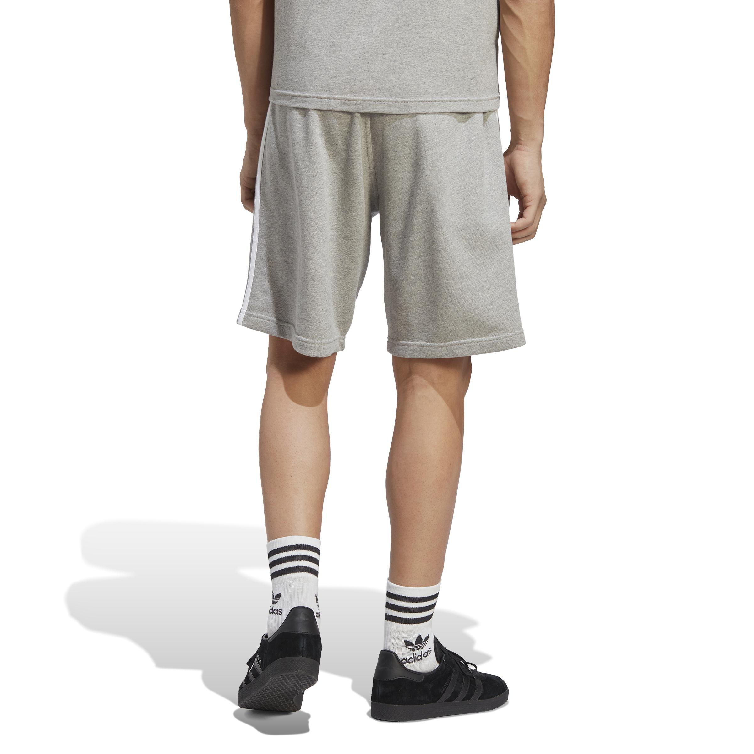 Adicolor Classics 3-Stripes Sweat Shorts, Grey, , large image number 2