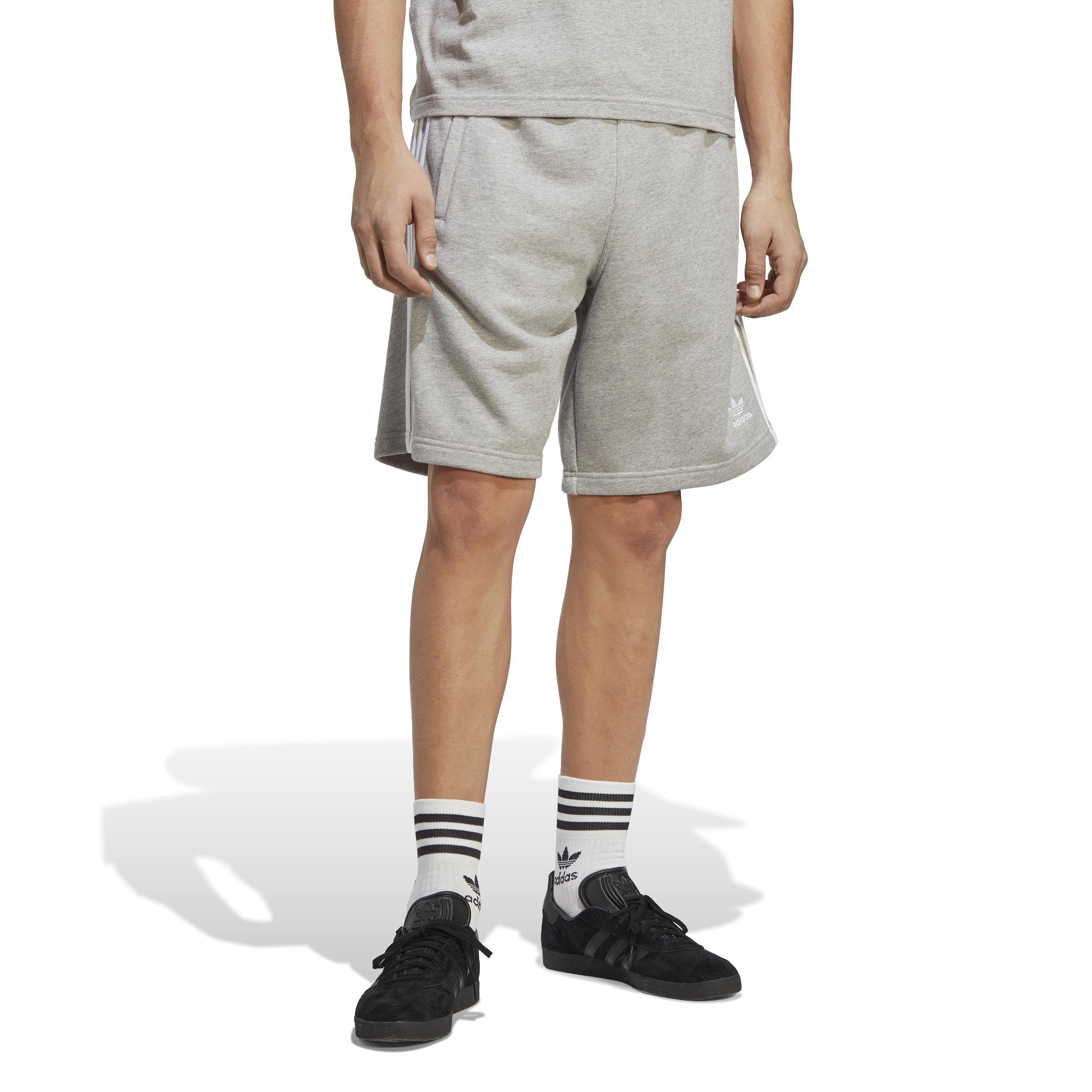 Adicolor Classics 3-Stripes Sweat Shorts, Grey, , large image number 10