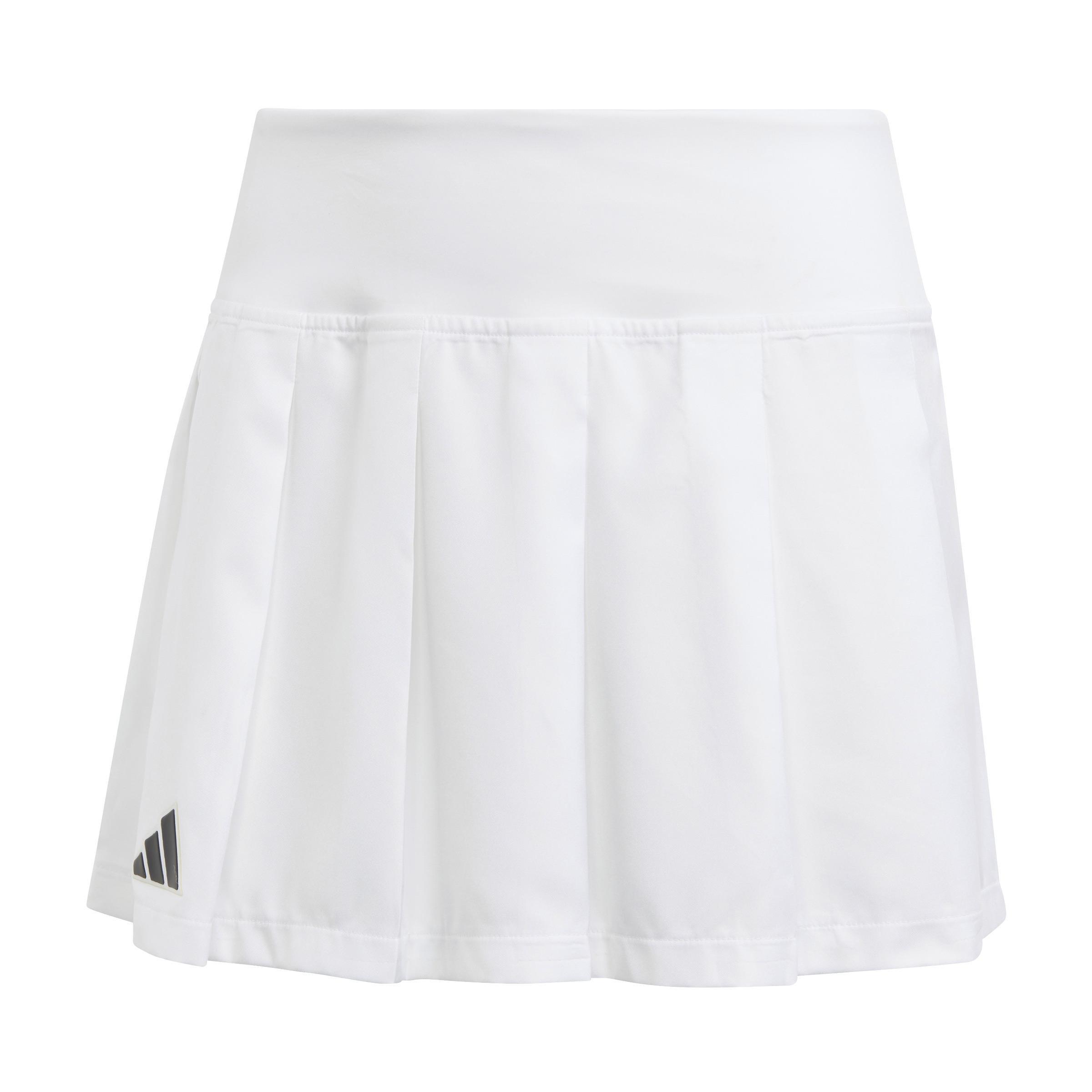 Aeroready Pro Pleated Tennis Skirt, White, A901_ONE, large image number 11