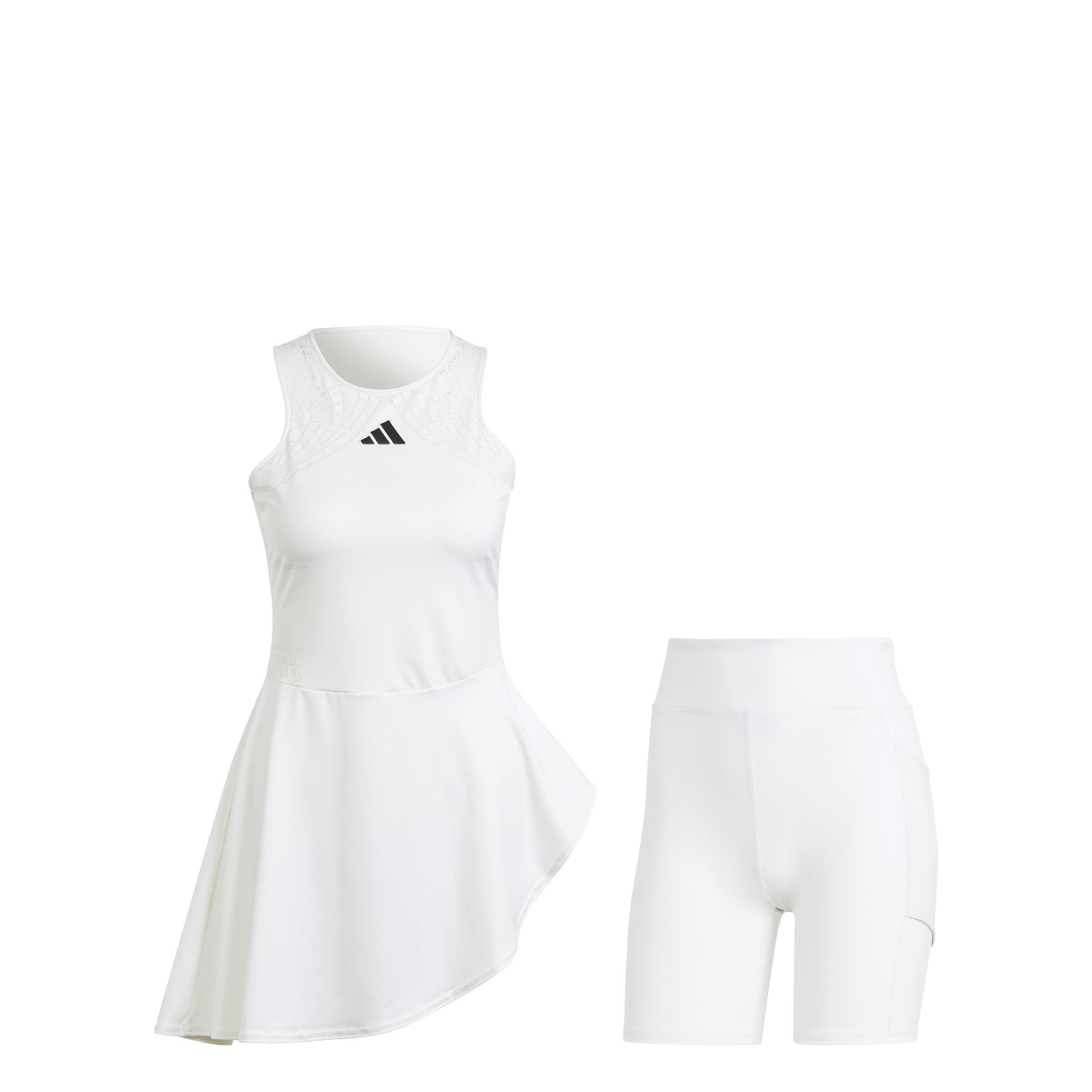 Aeroready Pro Tennis Dress, White, A901_ONE, large image number 0