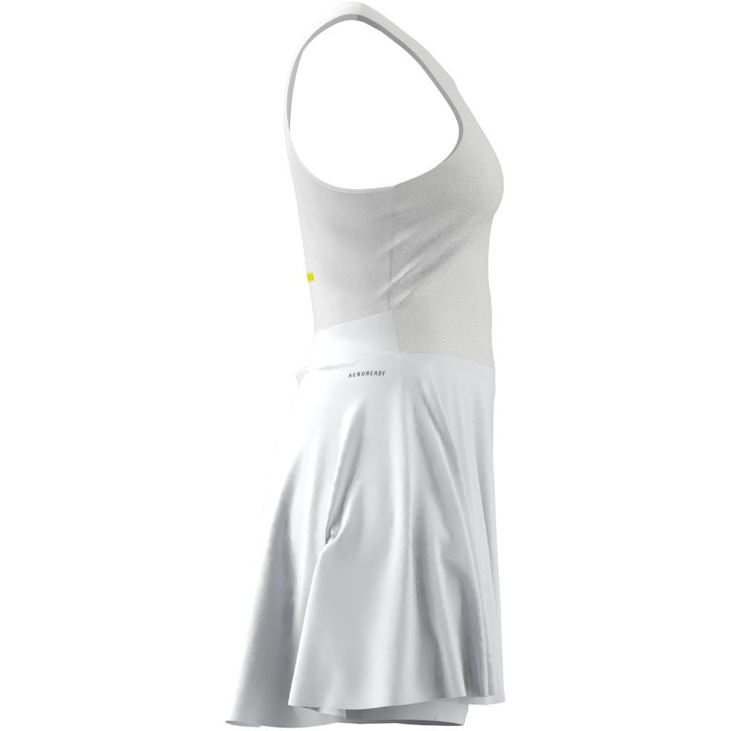 Aeroready Pro Tennis Dress, White, A901_ONE, large image number 6