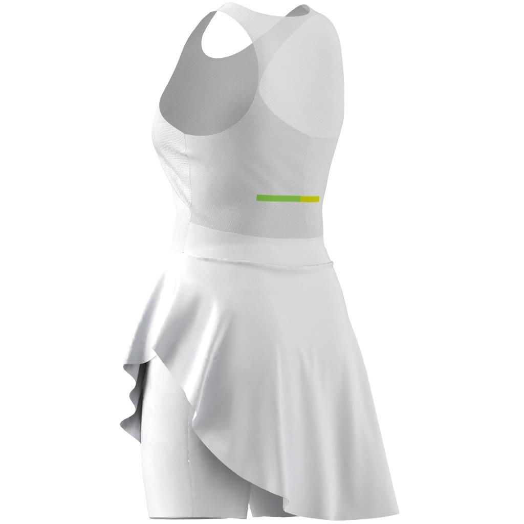 Aeroready Pro Tennis Dress, White, A901_ONE, large image number 8