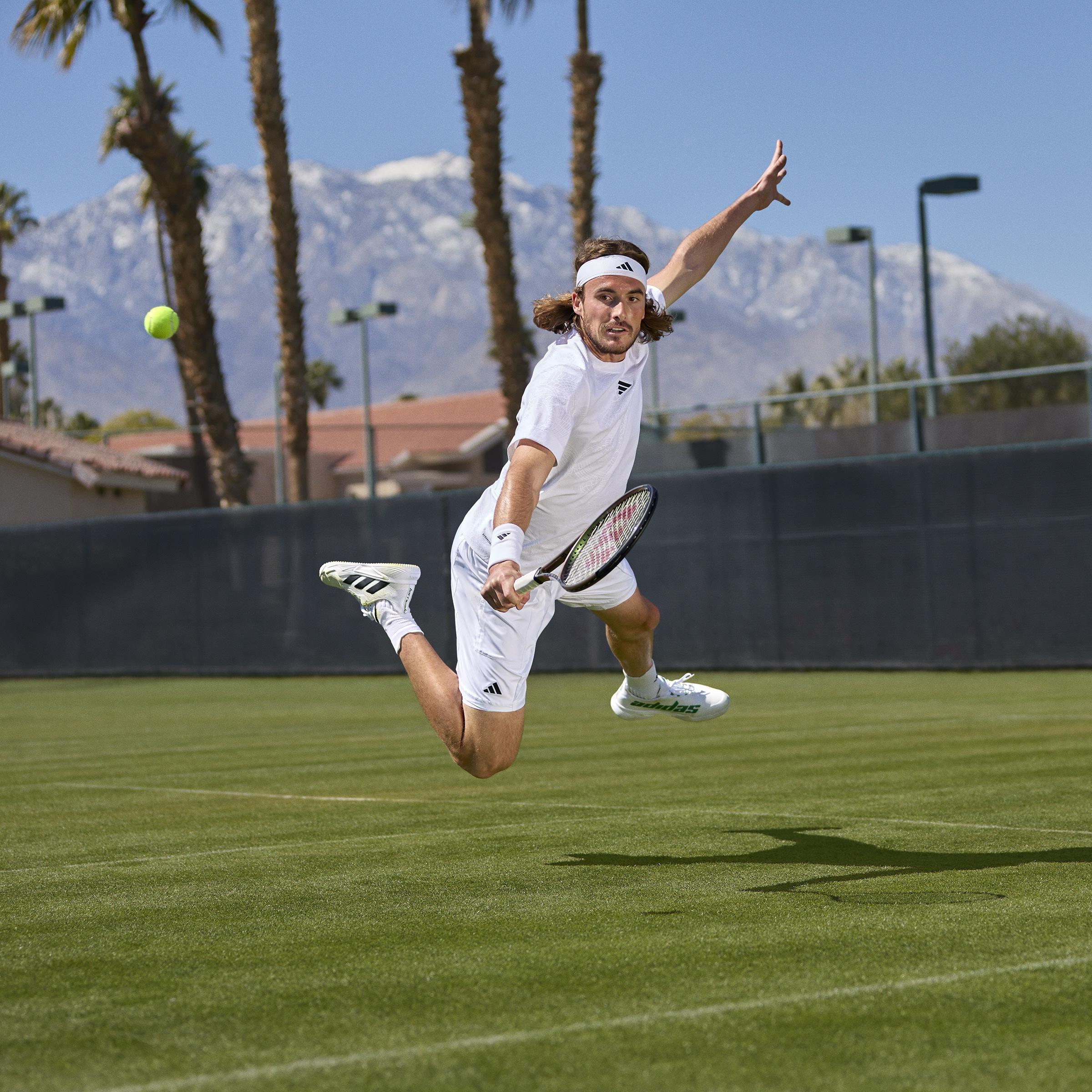 Aeroready Pro Tennis Shorts, White, A901_ONE, large image number 10