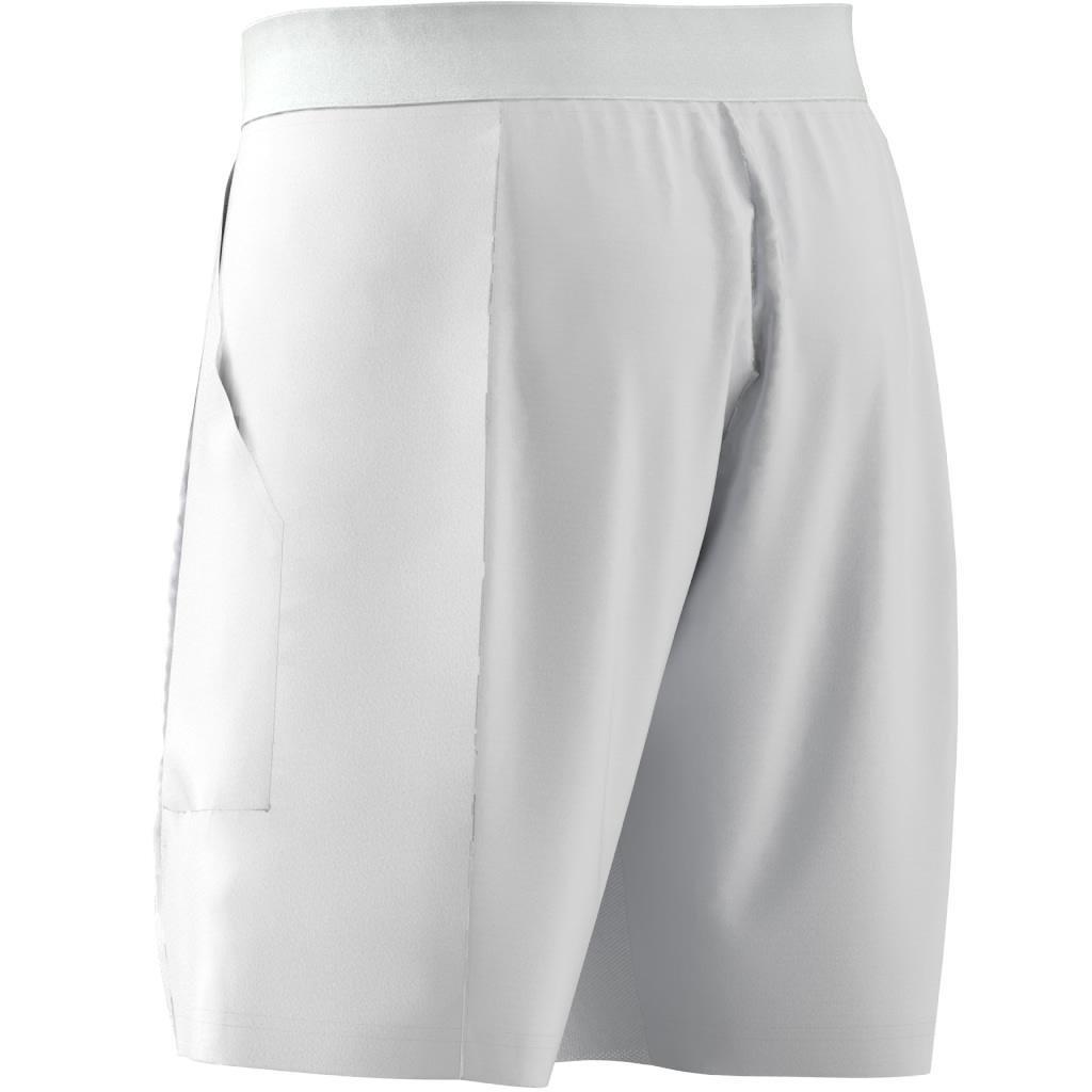 Aeroready Pro Tennis Shorts, White, A901_ONE, large image number 13