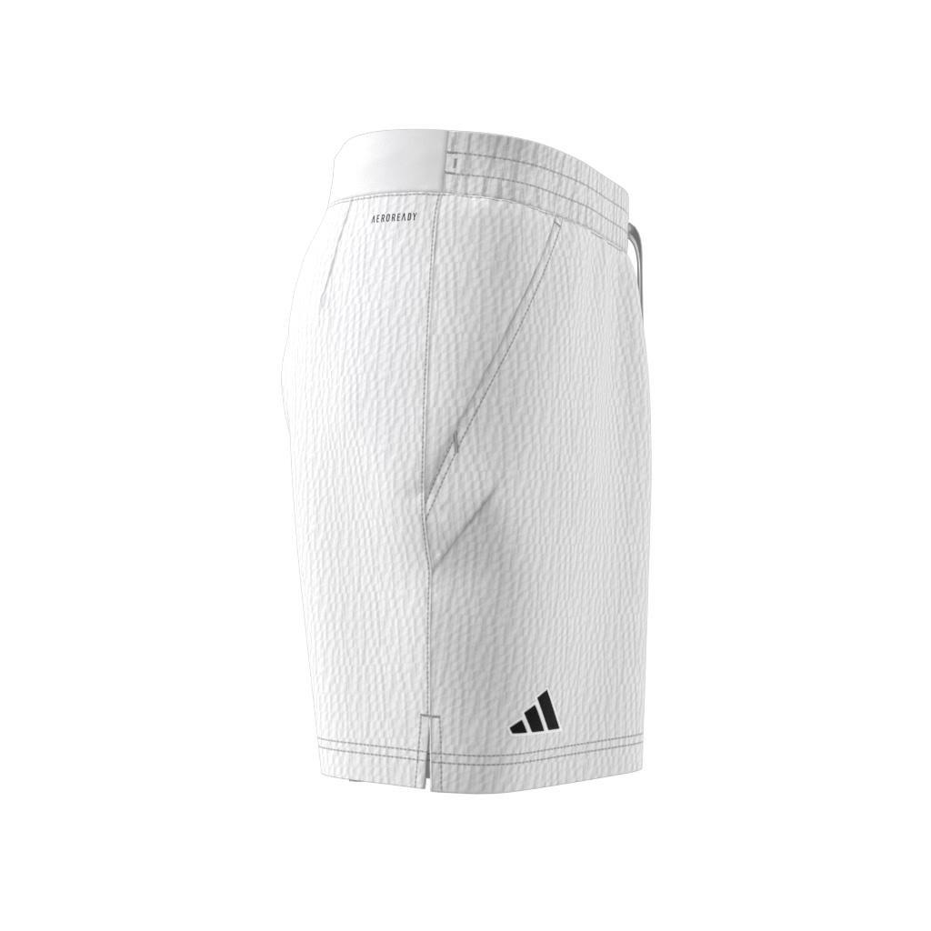 Aeroready Pro Two-In-One Seersucker Tennis Shorts, White, A901_ONE, large image number 6