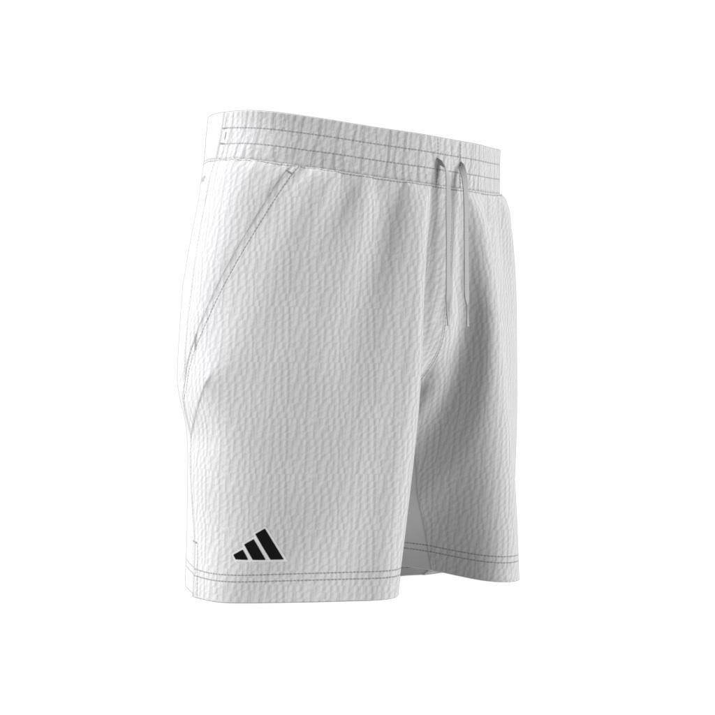 Aeroready Pro Two-In-One Seersucker Tennis Shorts, White, A901_ONE, large image number 8