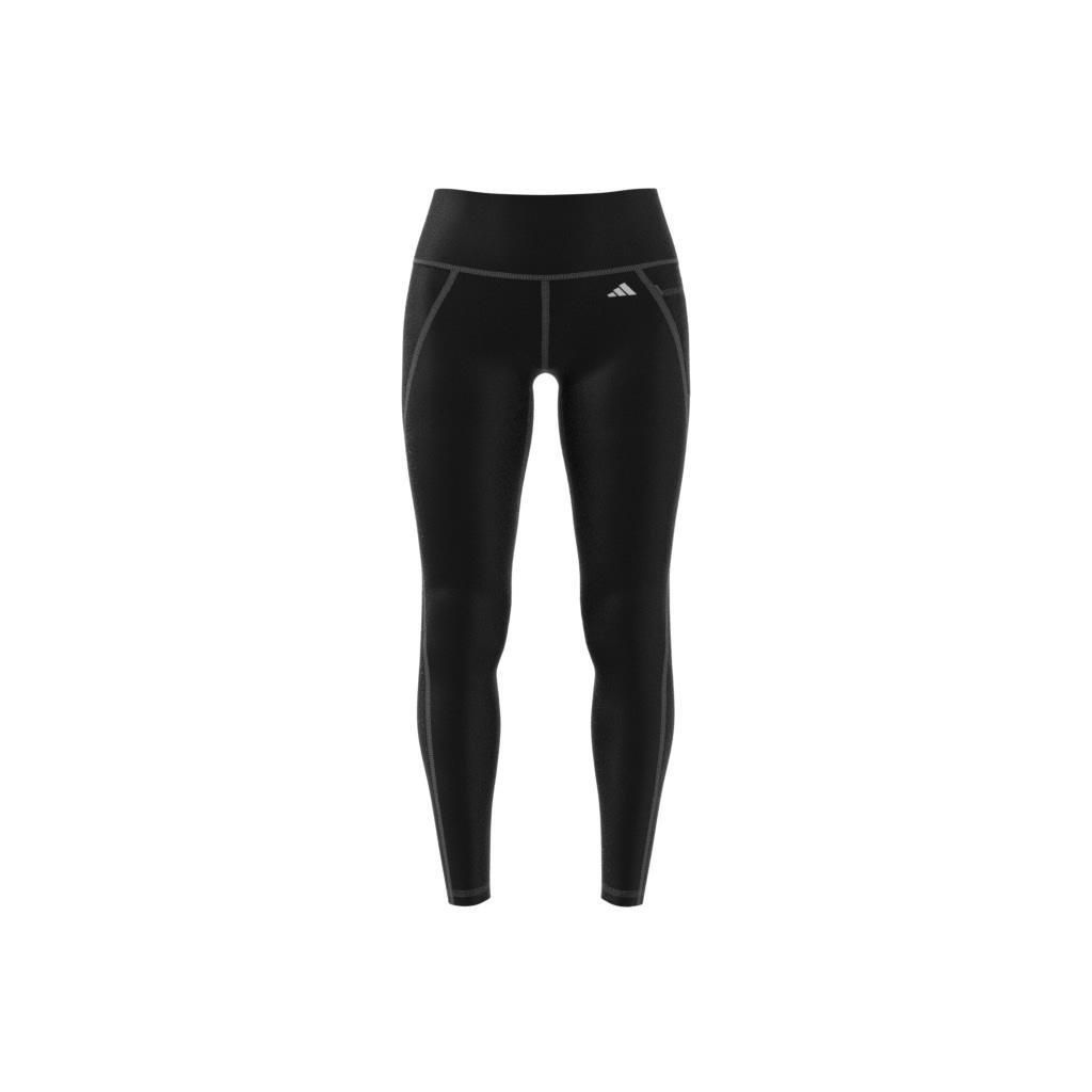 Optime Ribbed 7/8 Leggings, Black, A901_ONE, large image number 6