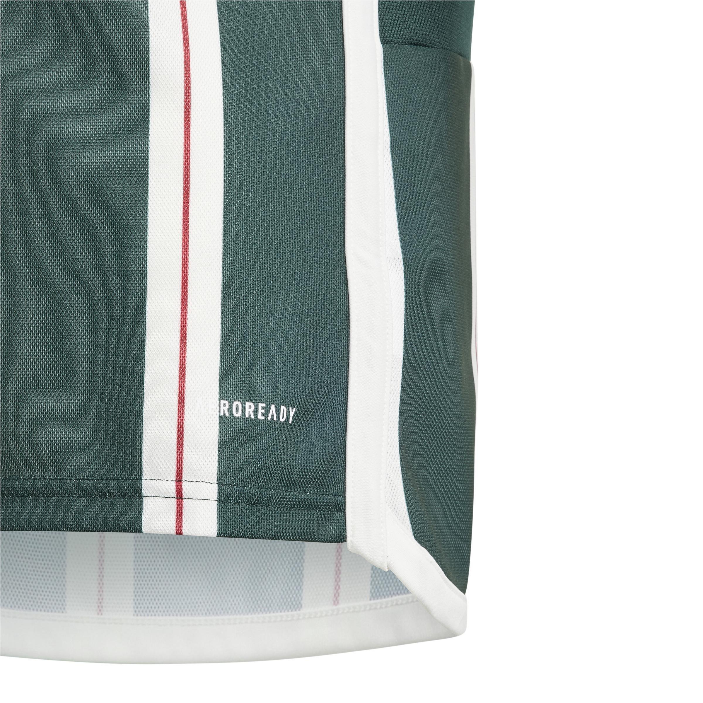 Kids Manchester United 23/24 Away Jersey, Green, A901_ONE, large image number 3