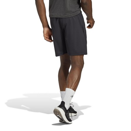 Men Best Of Adi Training Shorts, Black, A901_ONE, large image number 2