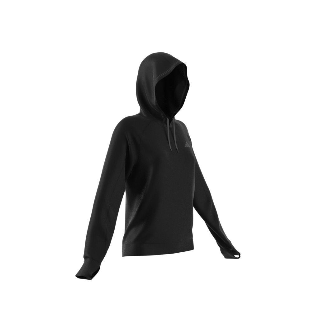 Made To Be Remade Running Hoodie, Black, A901_ONE, large image number 9