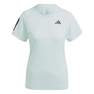 Women Club Tennis T-Shirt, Turquoise, A901_ONE, thumbnail image number 2