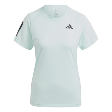 Women Club Tennis T-Shirt, Turquoise, A901_ONE, large image number 3