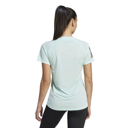 Women Club Tennis T-Shirt, Turquoise, A901_ONE, large image number 5