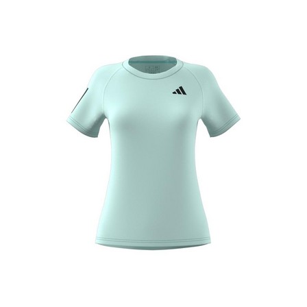 Women Club Tennis T-Shirt, Turquoise, A901_ONE, large image number 13