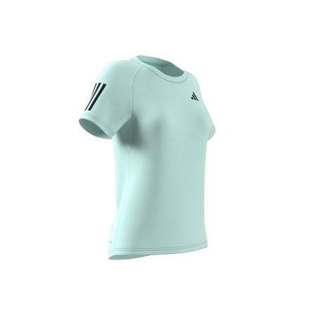 Women Club Tennis T-Shirt, Turquoise, A901_ONE, large image number 14