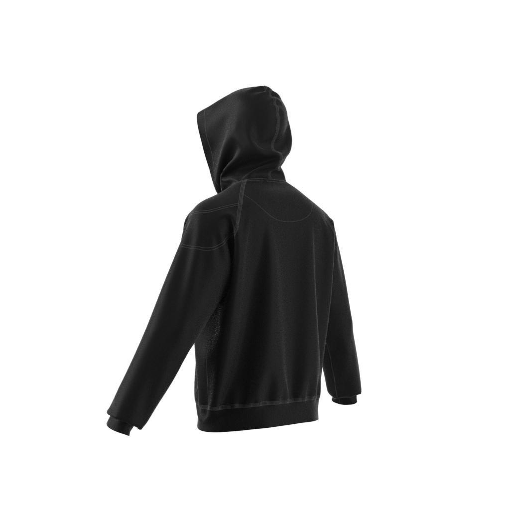 Lounge Fleece Hoodie, Black, A901_ONE, large image number 7