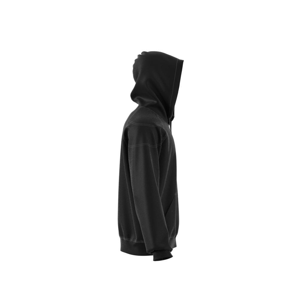 Lounge Fleece Hoodie, Black, A901_ONE, large image number 11