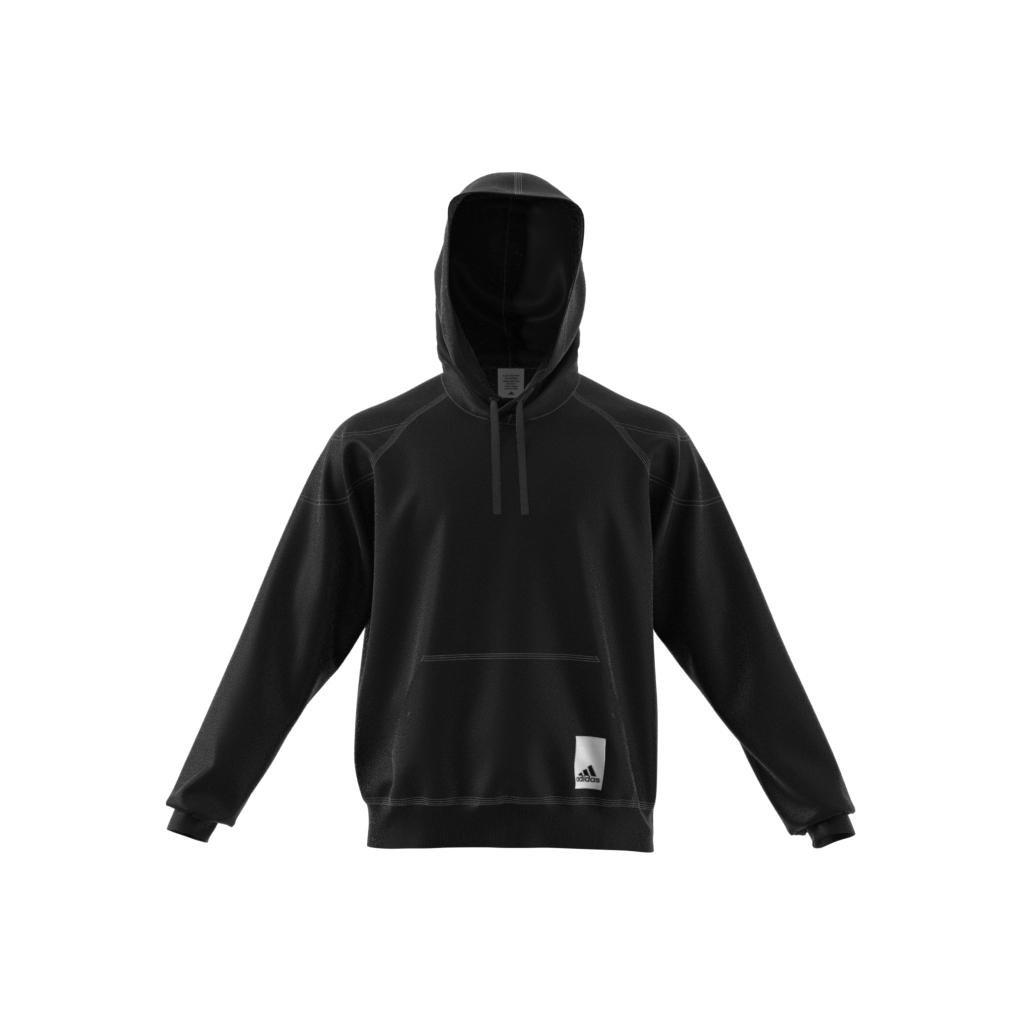Lounge Fleece Hoodie, Black, A901_ONE, large image number 14