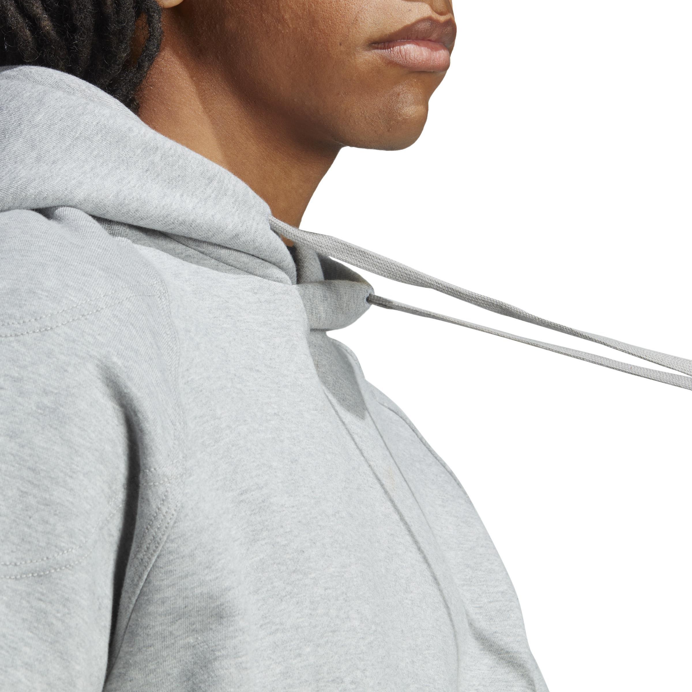 Lounge Fleece Hoodie, Grey, A901_ONE, large image number 4