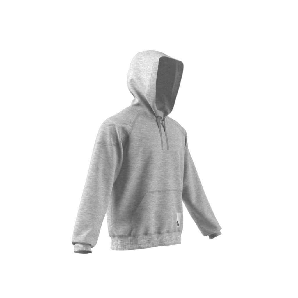 Lounge Fleece Hoodie, Grey, A901_ONE, large image number 10