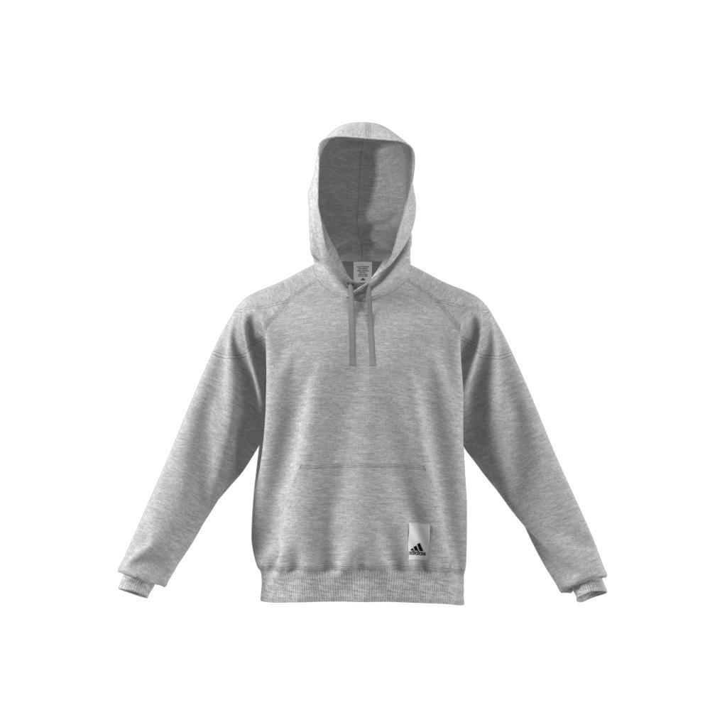 Lounge Fleece Hoodie, Grey, , large image number 14