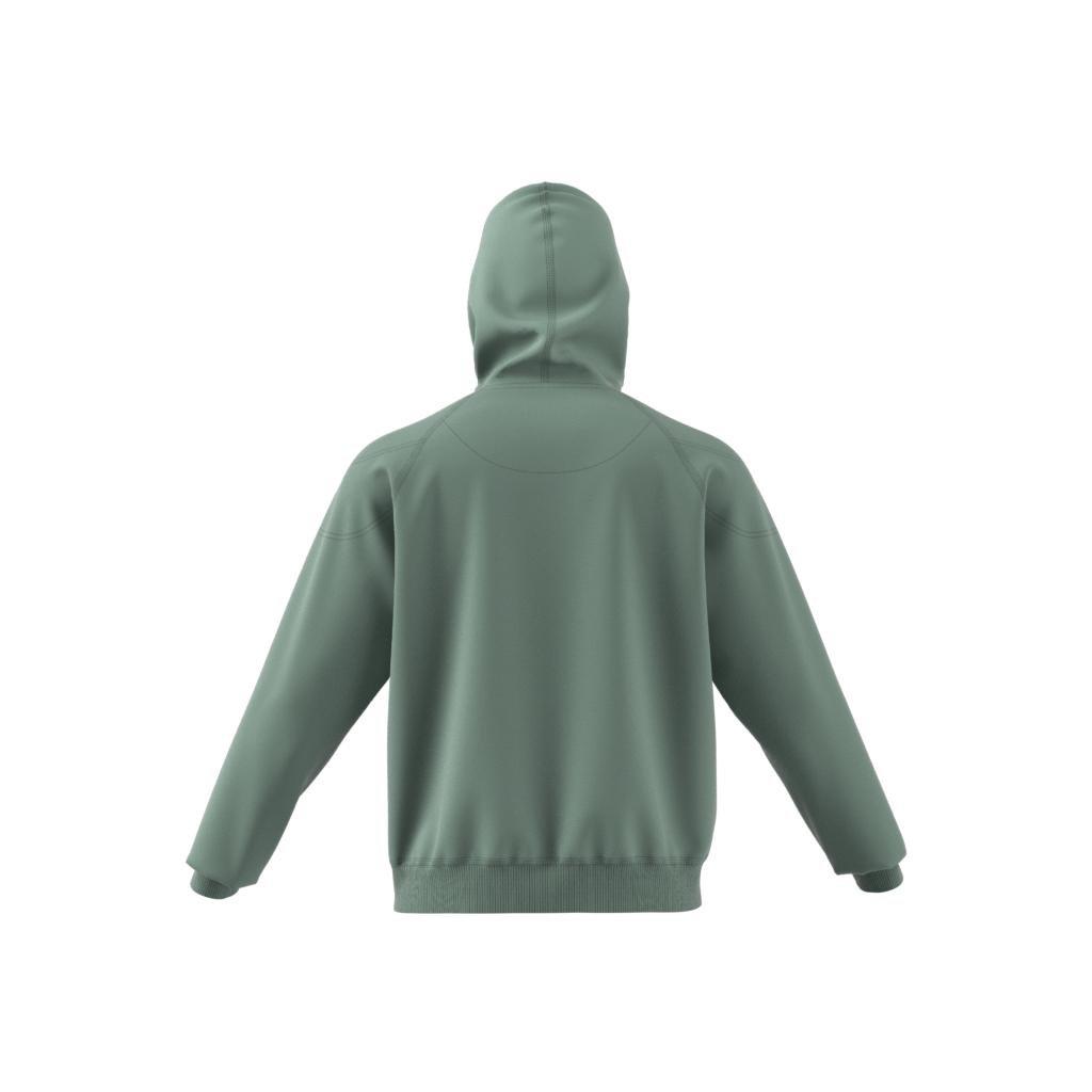 Lounge Fleece Hoodie, Green, A901_ONE, large image number 6