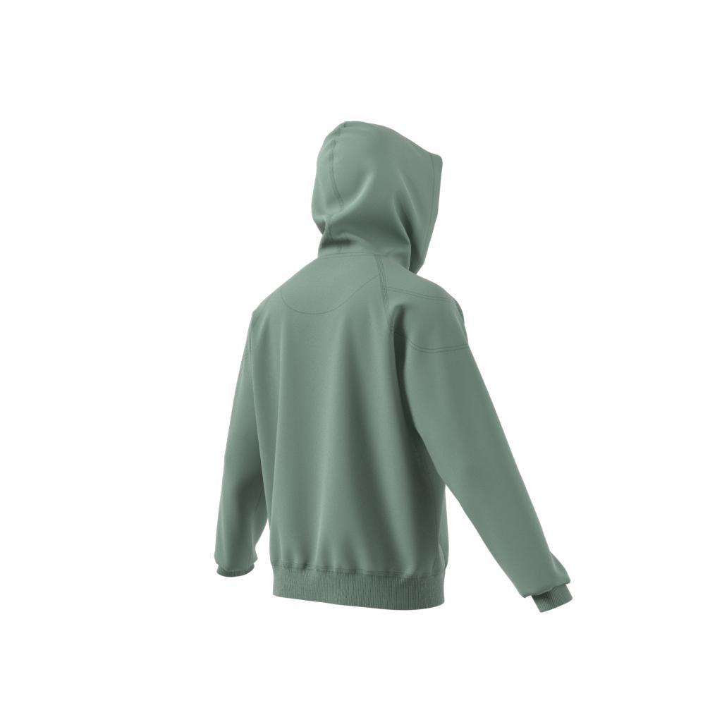 Lounge Fleece Hoodie, Green, , large image number 10