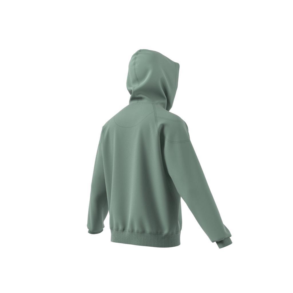 Lounge Fleece Hoodie, Green, A901_ONE, large image number 10