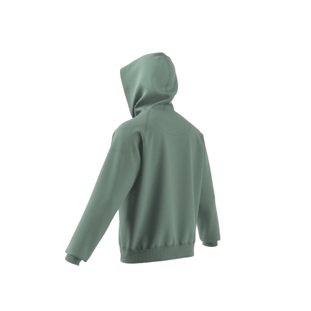 Lounge Fleece Hoodie, Green, A901_ONE, large image number 11