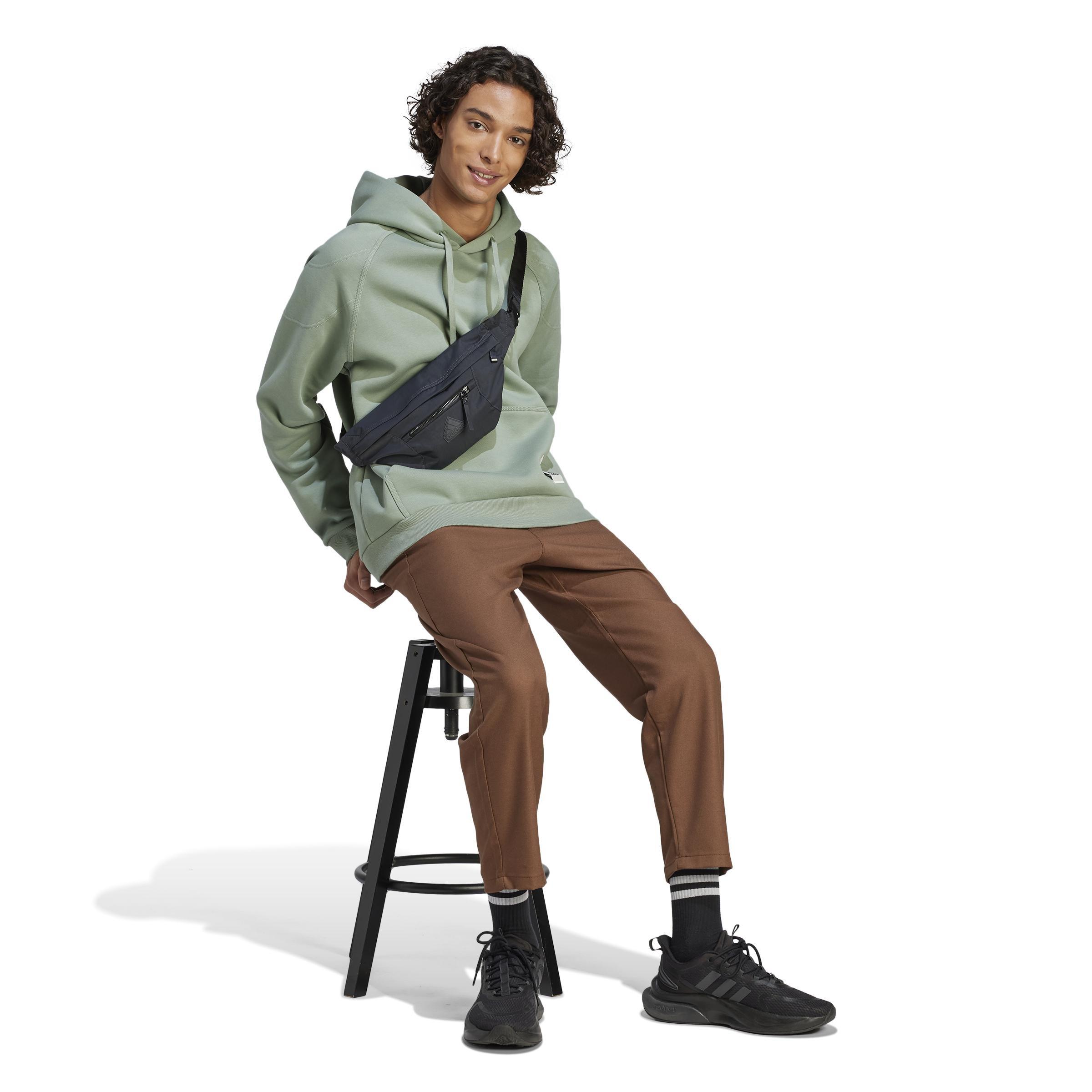 Lounge Fleece Hoodie, Green, , large image number 13