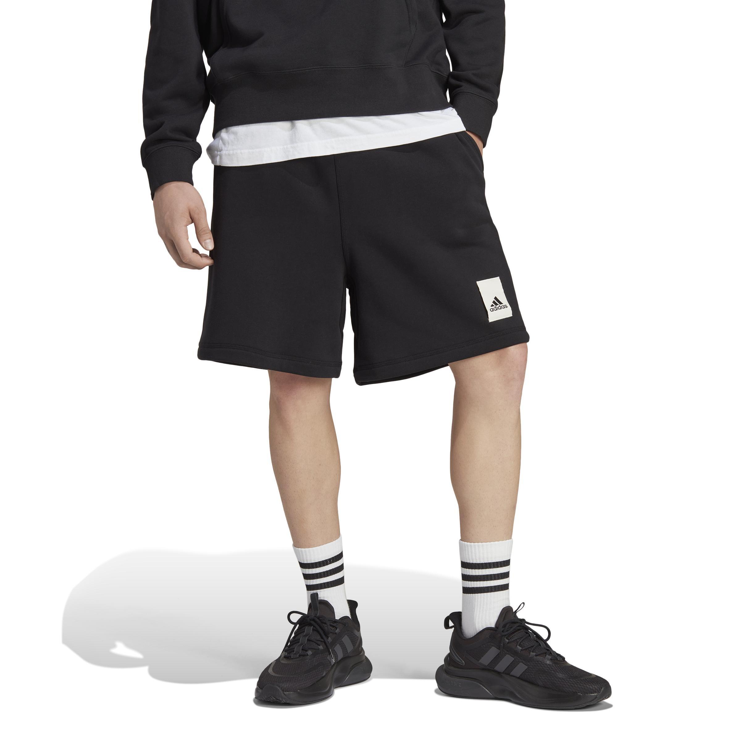 Lounge Fleece Shorts, Black, , large image number 0