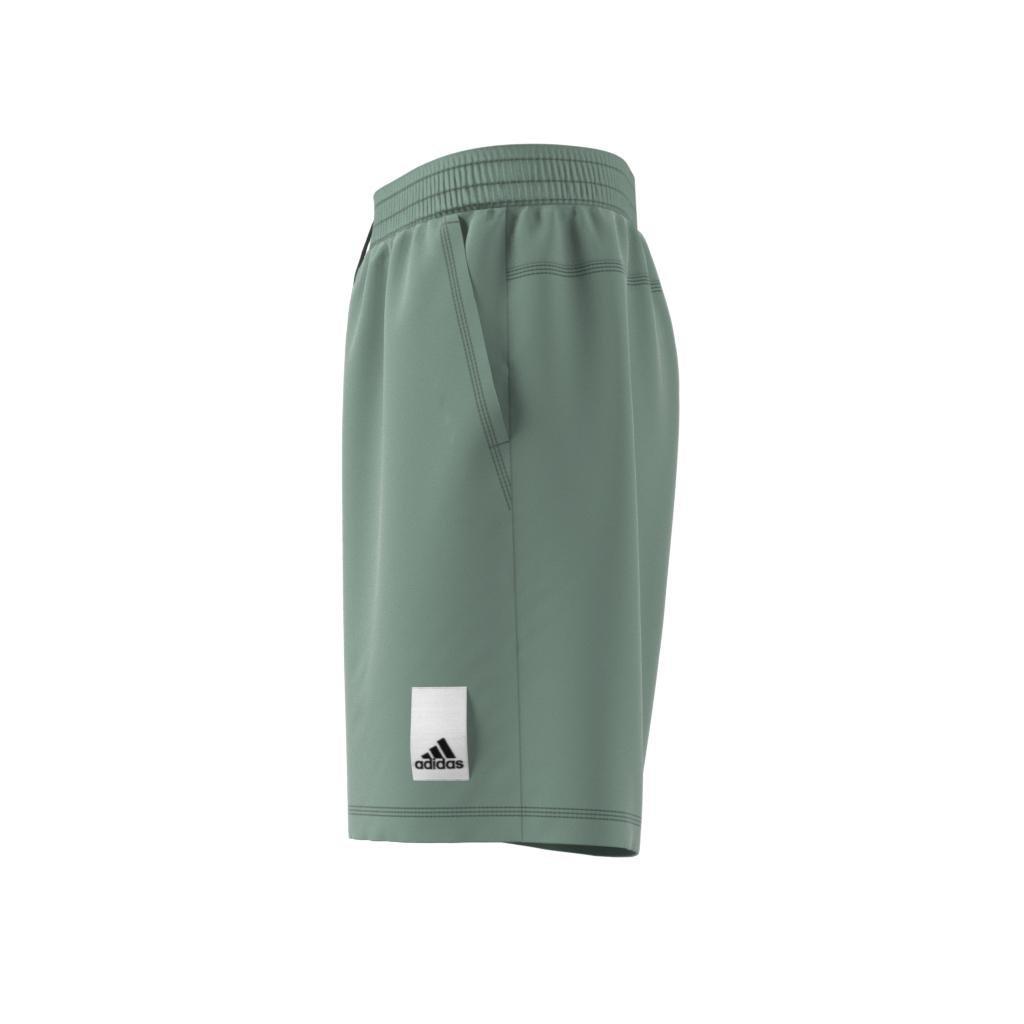 Lounge Fleece Shorts, Green, A901_ONE, large image number 9